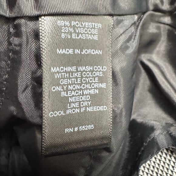 NWT Express Women's Black & White Stretch Mid Rise Bootcut Dress Pant Size 2 - Picture 3 of 11